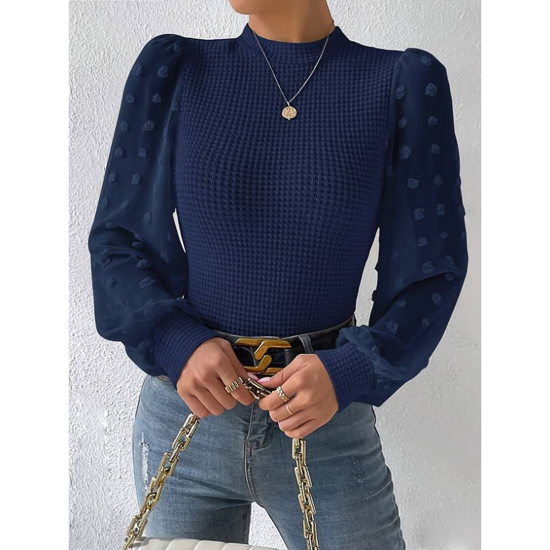 Boheme hæklet top i boho chic look til kvinder | Bluse