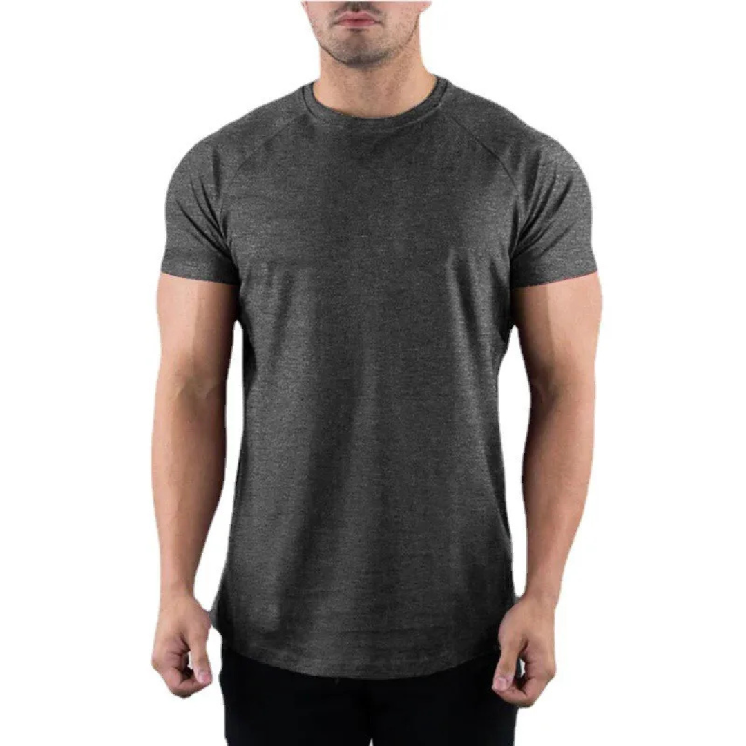 Herren Slim Fit T-Shirt | Rundhals