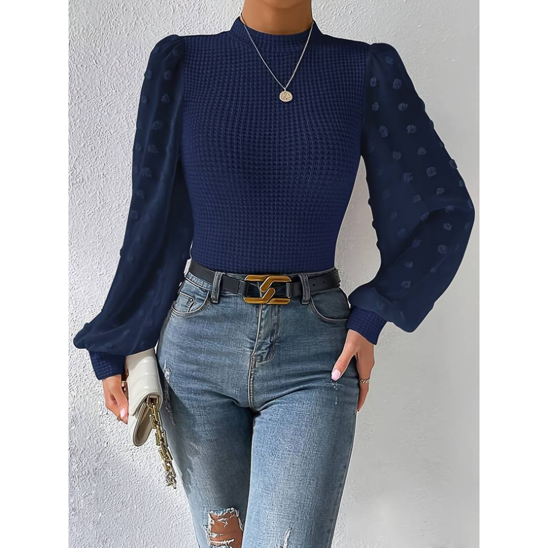 Boheme hæklet top i boho chic look til kvinder | Bluse