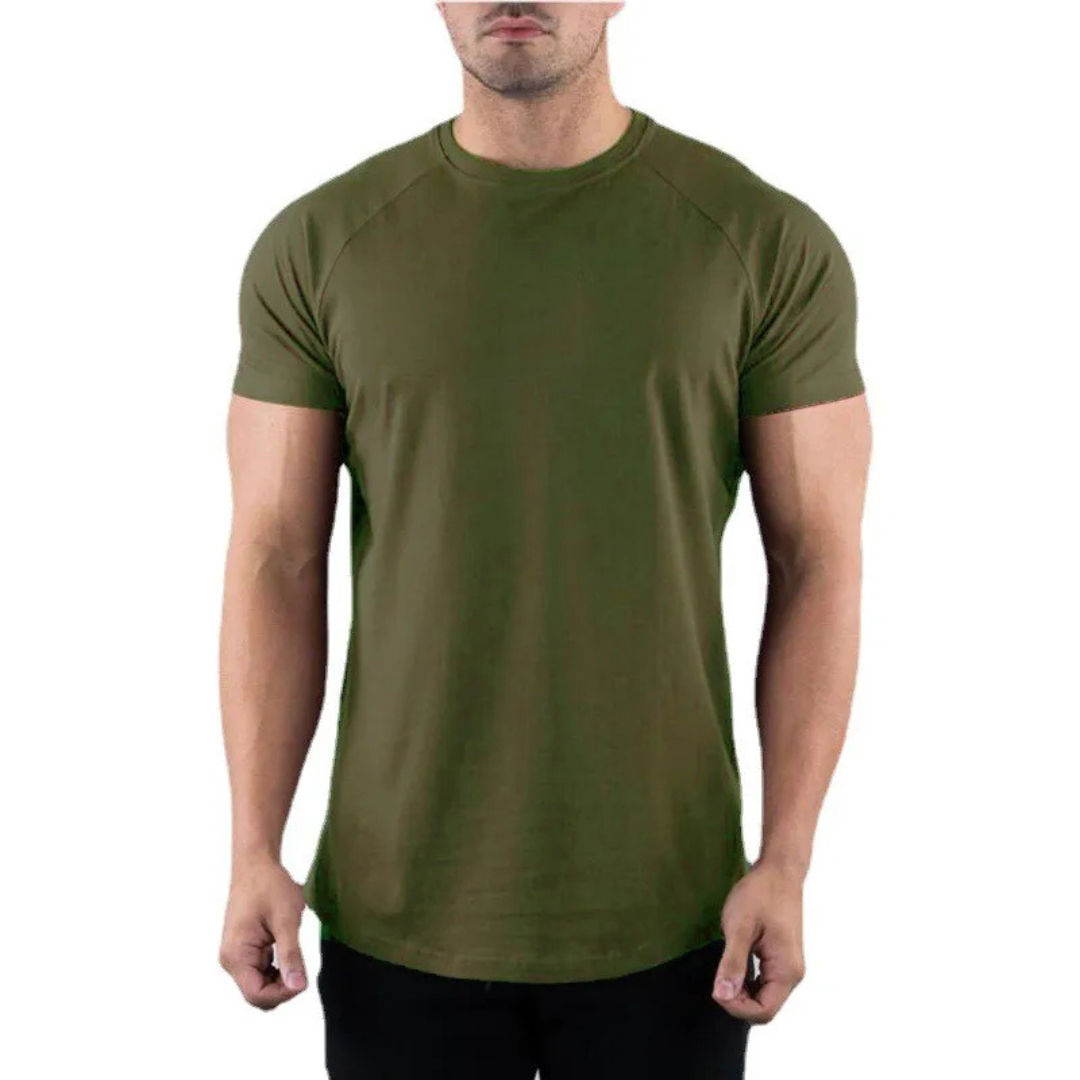 Herren Slim Fit T-Shirt | Rundhals